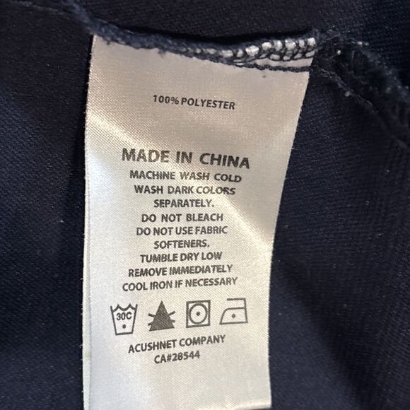 FootJoy Pullover Vest Men's Extra Large Navy Blue Golf Windbreaker Sleeveless XL - Picture 13 of 14